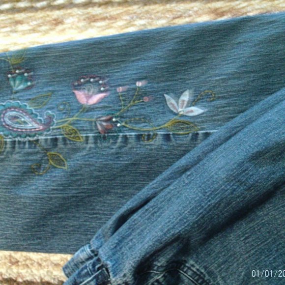 Alfred Dunner Size 12 Jeans - Picture 2 of 6